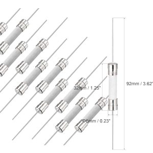 Time-Lag Slow-Blow 10AMP 250V 5 x 20mm Ceramic Fuses