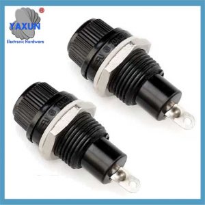 R3-12 Βιδωτό καπάκι 10Α μονόπολικής βάσης Mini Fuse 250 Τερματισμός προεξοχής συγκόλλησης VAC