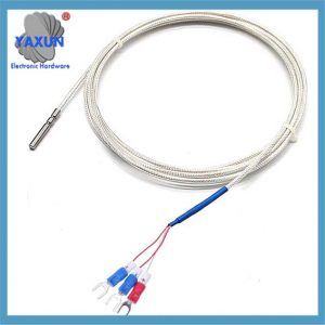 온도 센서 : Pt100 RTD, -58 에게 572 deg F stainless steel sheath, 6피트 24 AWG wire leads