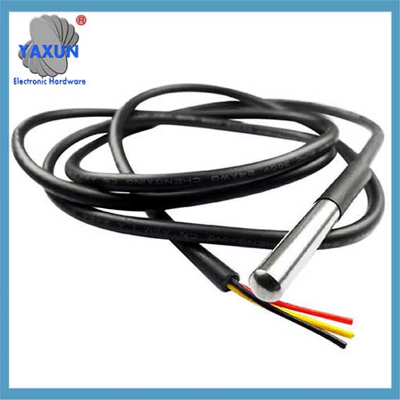 Digital DS18B20 Temperature Sensor Module Kit Waterproof 100CM Sensor ...