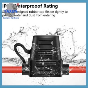 IP67 wasserdichter 18AWG-Draht-Kfz-Sicherungshalter für ATO ATC-Flachsicherungen