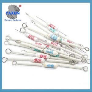216℃ 10A 15A Circuit Cut Off Temperature Ceramic Thermal Cutoffs Fuse