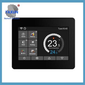 Smart temperature controller for floor heating, electric heating, central air conditioning temperature panel