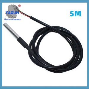 Stainless steel waterproof DS18b20 temperature probe 1-Wire 1, 2, 5 метра