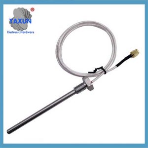 PT100 PT1000 -Sensor mit Gewinde -Sonde Hochtemperaturkabel