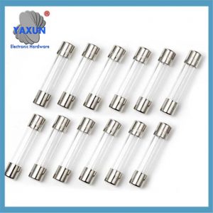 6x30, 6.3x32 glass fuse tube fast and slow break 250V/125V 250mA-20A
