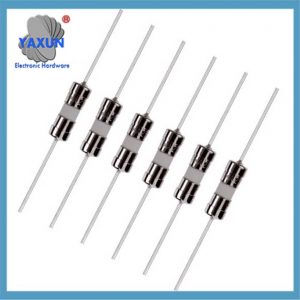 Ceramic fuse 3x10, 3.6x10, 4x11mm ceramic fuse tube 200mA-15A single body & with lead wire
