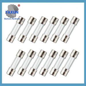 Glass fuse 5x20 single 250/125V fast and slow break 32mA-20A
