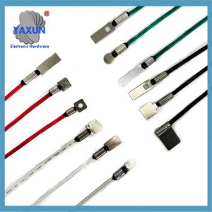 Pure nickel sheet NTC temperature sensor temperature measuring line for new energy vehicle temperature measuring probe