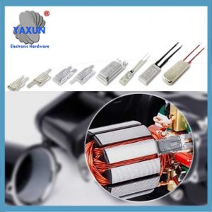 Application case of automobile motor overheat protection device