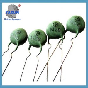 1000V PTC Thermistor MZ8, 100 200右 75 学位, 1KV, 过电流保护, Durable Ceramic