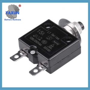 Manual Reset Thermal Switch Circuit Breaker Over Current Overload Protector (10A,15A, 30A)
