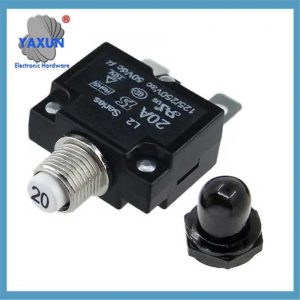 Motor Thermal Circuit Breaker, Series Trip, 250 VAC, 50 VDC, 1 Pole, 5 – 30 seconds Trip Time at 200%