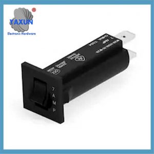 Thermal Circuit Breaker, Series Trip, 250 VAC, 32 VDC, 10A, 1Pole